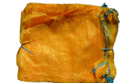 Rašlový pytel 40x62 cm - 10kg dovoz - Vyberte druh uzávěru: Se šňůrkou, Vyberte barvu: Oranžová